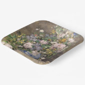 ピエールオーギュストルノアール春ブーケ ペーパープレート (傾斜あり)