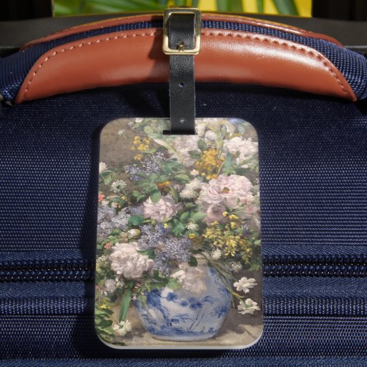 ピエールオーギュストルノアール春ブーケ ラゲッジタグ (正面インサイチュ2)