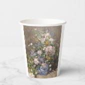 ピエールオーギュストルノアール春ブーケ 紙コップ (裏面)