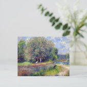 ピエールオーギュストルノアール栗ツリー ポストカード (スタンド正面)