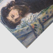 ピエールオーギュストルノアール – クロードモネポートレート 薄葉紙 (詳細)