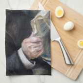 ピエールオーギュストルノアール – クロード読モネ キッチンタオル (四つ折り)