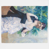 ピエールオーギュストルノアール – シティダンス フリースブランケット (正面(横))