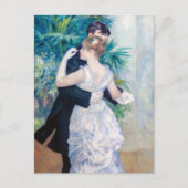 ピエールオーギュストルノアール – シティダンス ポストカード (正面)