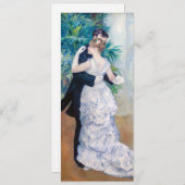 ピエールオーギュストルノアール – シティダンス 招待状 (正面/裏面)