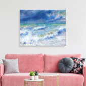 ピエールオーギュストルノアール – シースケープ キャンバスプリント (インサイチュ (リビング))