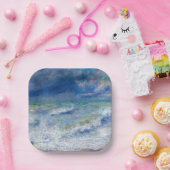 ピエールオーギュストルノアール – シースケープ ペーパープレート (パーティー)