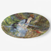 ピエールオーギュストルノアール – ダンレスバラ ペーパープレート (アングル)