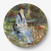 ピエールオーギュストルノアール – ダンレスバラ ペーパープレート (正面)