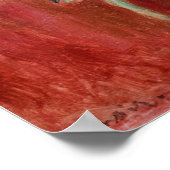 ピエールオーギュストルノアール – チューリップブーケ ポスター (角)