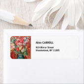 ピエールオーギュストルノアール – チューリップブーケ ラベル (インサイチュ)