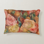 ピエールオーギュストルノアール-バラ アクセントクッション (裏面)