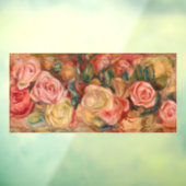 ピエールオーギュストルノアール-バラ ウィンドウサイン (シート3)