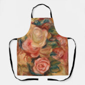 ピエールオーギュストルノアール-バラ エプロン (正面)