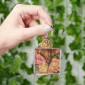 ピエールオーギュストルノアール-バラ キーホルダー (手)