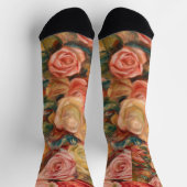 ピエールオーギュストルノアール-バラ ソックス (上部)