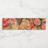 ピエールオーギュストルノアール-バラ ペットボトルラベル (シングルラベル)