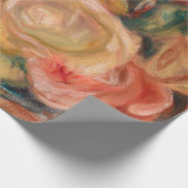 ピエールオーギュストルノアール-バラ ラッピングペーパー (角)