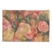 ピエールオーギュストルノアール-バラ 枕カバー (裏面)