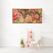 ピエールオーギュストルノアール-バラ 横断幕 (インサイチュ)