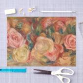 ピエールオーギュストルノアール-バラ 薄葉紙 (クラフト)