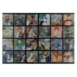 ピエールオーギュストルノアール-最高傑作コラージュ カッティングボード