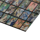 ピエールオーギュストルノアール-最高傑作コラージュ カッティングボード (角)