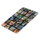 ピエールオーギュストルノアール-最高傑作コラージュ マグネット (左側)