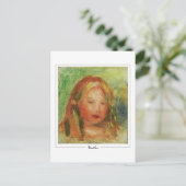 ピエールオーギュストルノアール#105 -ファインアートはがき ポストカード (スタンド正面)