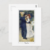 ピエールオーギュストルノアール#10 -ファインアートはがき ポストカード (正面/裏面)
