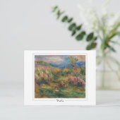 ピエールオーギュストルノアール#133-2 -ファインアートはがき ポストカード (スタンド正面)