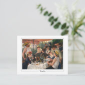 ピエールオーギュストルノアール#13 -ファインアートはがき ポストカード (スタンド正面)