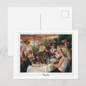 ピエールオーギュストルノアール#13 -ファインアートはがき ポストカード (正面/裏面)