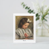 ピエールオーギュストルノアール#141-3 -ファインアートはがき ポストカード (スタンド正面)