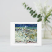 ピエールオーギュストルノアール#14-2 -ファインアートはがき ポストカード (スタンド正面)