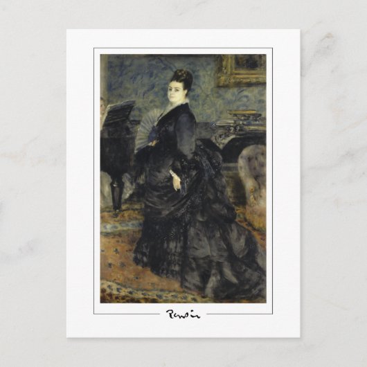 ピエールオーギュストルノアール#15-3 -ファインアートはがき ポストカード (正面)