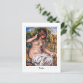 ピエールオーギュストルノアール#18-3 -ファインアートはがき ポストカード (スタンド正面)