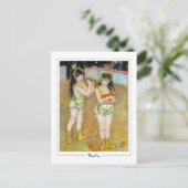 ピエールオーギュストルノアール#19-3 -ファインアートはがき ポストカード (スタンド正面)