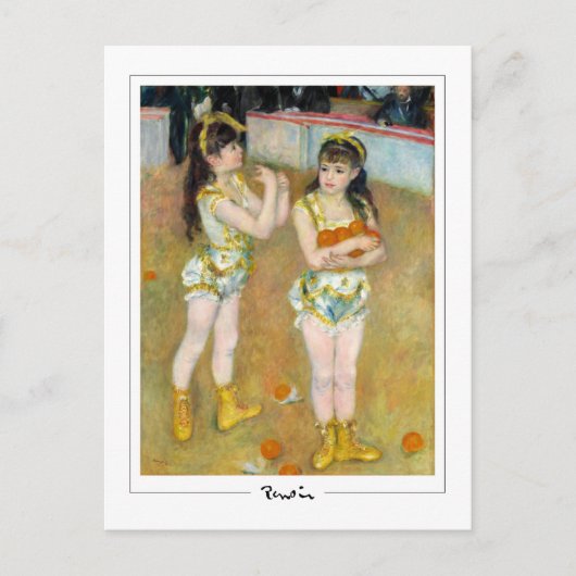 ピエールオーギュストルノアール#19-3 -ファインアートはがき ポストカード (正面)