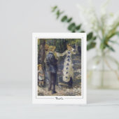 ピエールオーギュストルノアール#21-3 -ファインアートはがき ポストカード (スタンド正面)