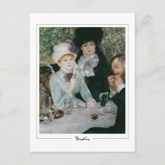 ピエールオーギュストルノアール#22-3 -ファインアートはがき ポストカード (正面)