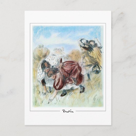 ピエールオーギュストルノアール#24-3 -ファインアートはがき ポストカード (正面)