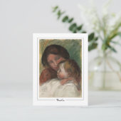 ピエールオーギュストルノアール#300-3 -ファインアートはがき ポストカード (スタンド正面)