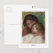 ピエールオーギュストルノアール#300-3 -ファインアートはがき ポストカード (正面/裏面)