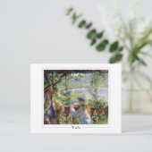 ピエールオーギュストルノアール#361 -ファインアートはがき ポストカード (スタンド正面)