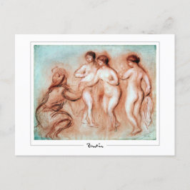 ピエールオーギュストルノアール#445-3 -ファインアートはがき ポストカード