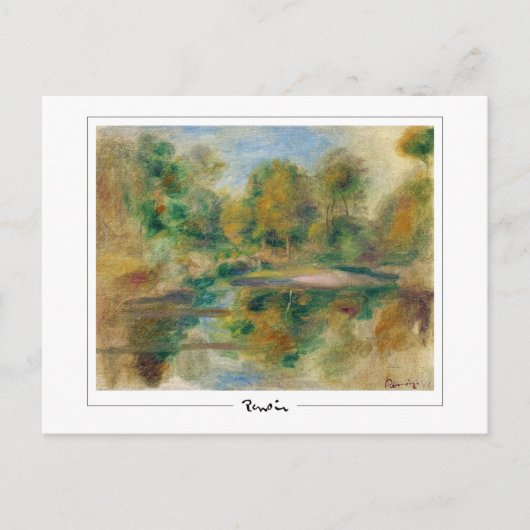 ピエールオーギュストルノアール#509 -ファインアートはがき ポストカード (正面)