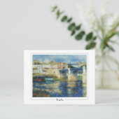 ピエールオーギュストルノアール#563-3 -ファインアートはがき ポストカード (スタンド正面)