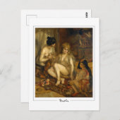 ピエールオーギュストルノアール#5-2 -ファインアートはがき ポストカード (正面/裏面)