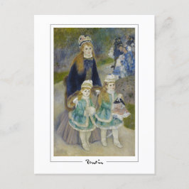 ピエールオーギュストルノアール#5-3 -ファインアートはがき ポストカード